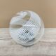 Mid-century design swirl glass table lamp, 1970s Italy