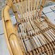Rocking chair bambou 1950