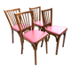 Set of 4 Baumann bistro chairs