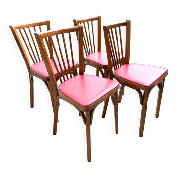 Set of 4 Baumann bistro chairs