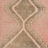 3x12 Pale Red Brown Vintage Runner Rug 80x380Cm SK 21977