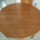 Scandinavian dining table, signed Meubles TV Paris, 1960.