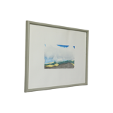 Watercolor The Calm Sea Lieven Florizoone Signed and Dated 1982