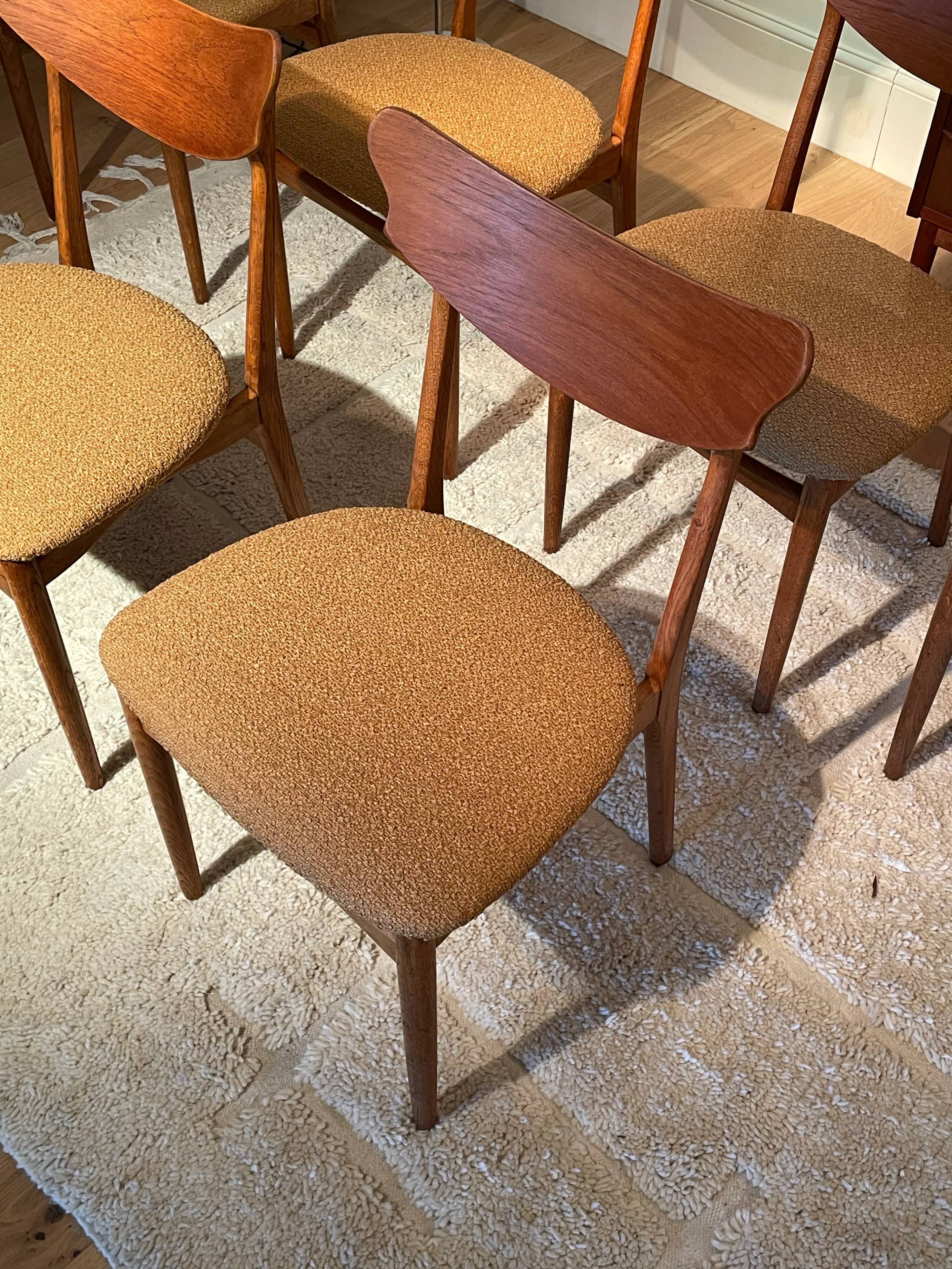 Chaise scandinave vintage « Rosa » (6 disponibles)
