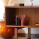 Bureau freestanding teck scandinave années 60 | Dyrlund