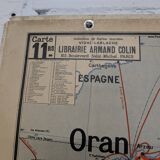 Vidal Lablache school map - Algeria and Tunisia