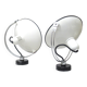 Paire d'appliques Luna Bi Philips Années 70