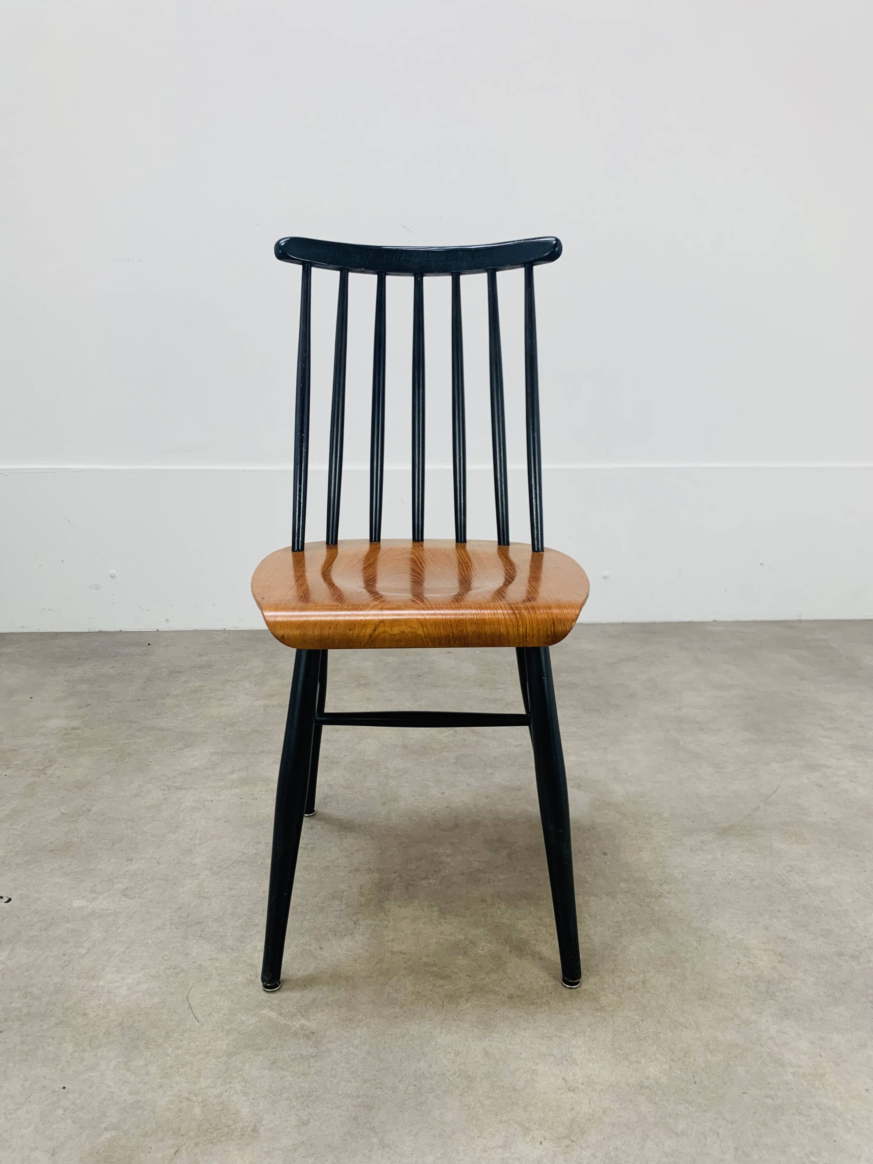 6 Fanett chairs by Ilmari Tapiovaara, Scandinavian, 1960s