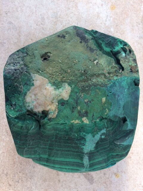 Malachite ashtray 1970s