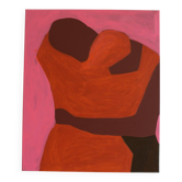 Canvas "Close to you" orange version signed Bodasca