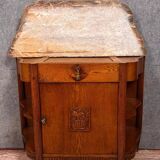 In the style of Dufresne: Art Nouveau period oak sideboard