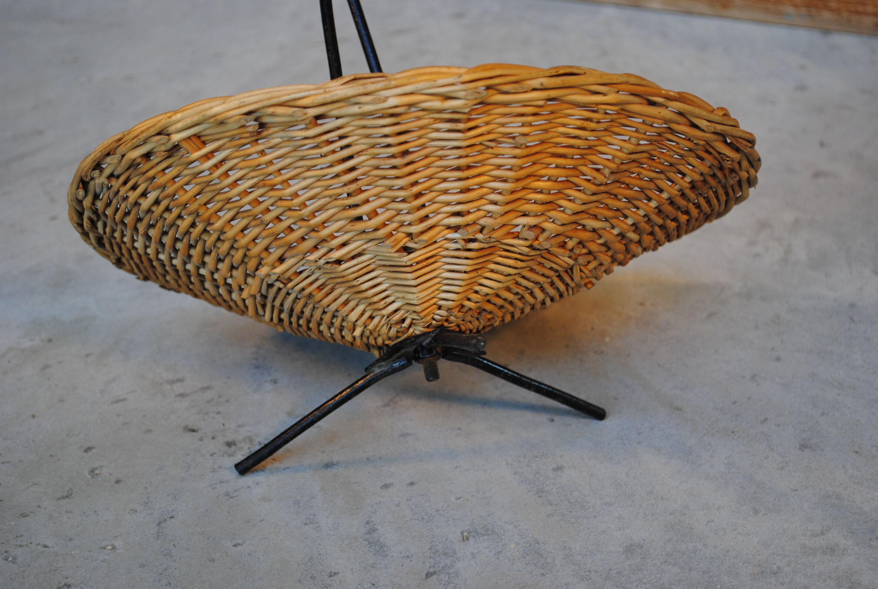 Wicker fruit basket