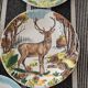 6 plates Gien 80s "Chambord"