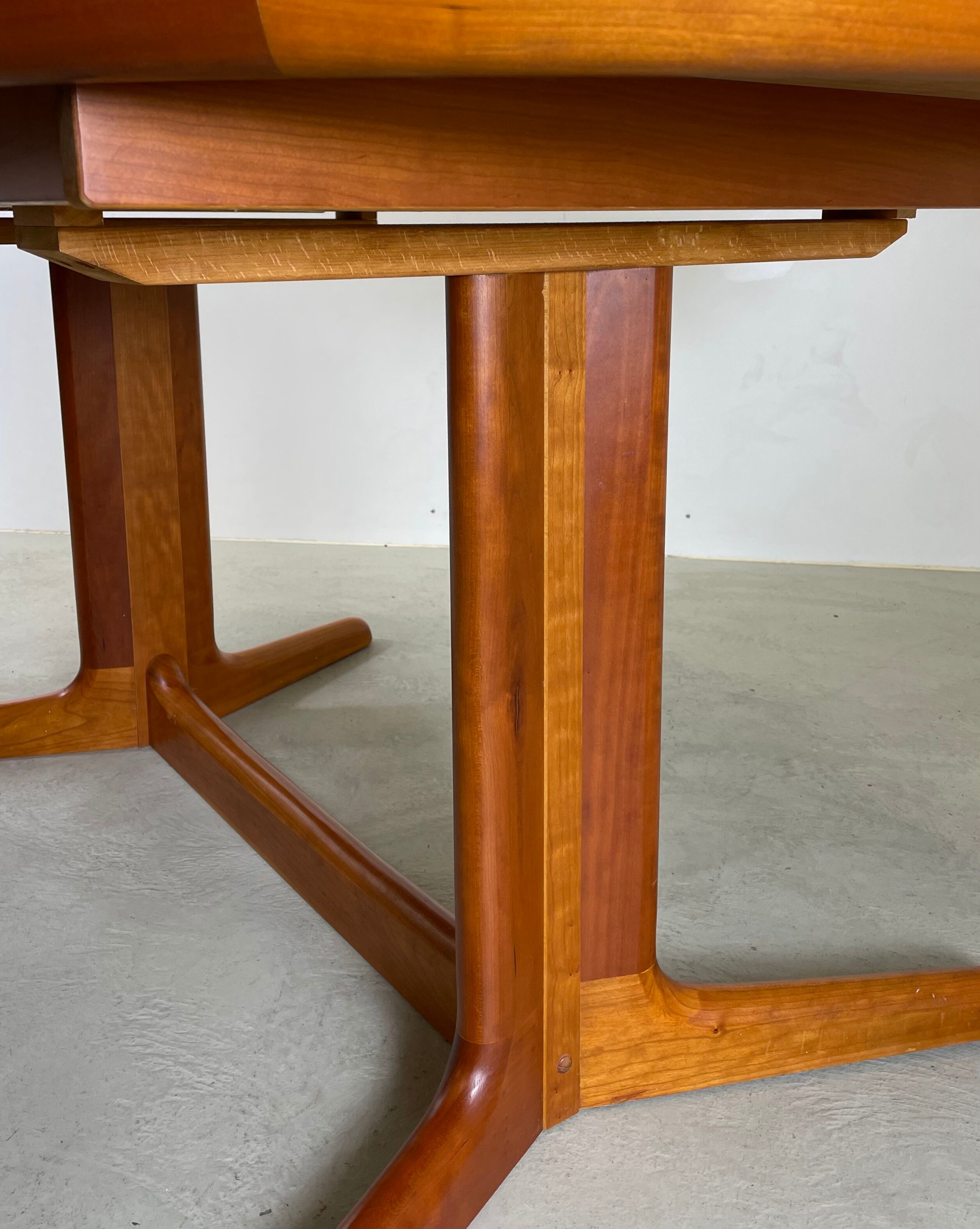 Danish midcentury teak dining table 1960s by Skovby