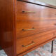 Teak chest of drawers