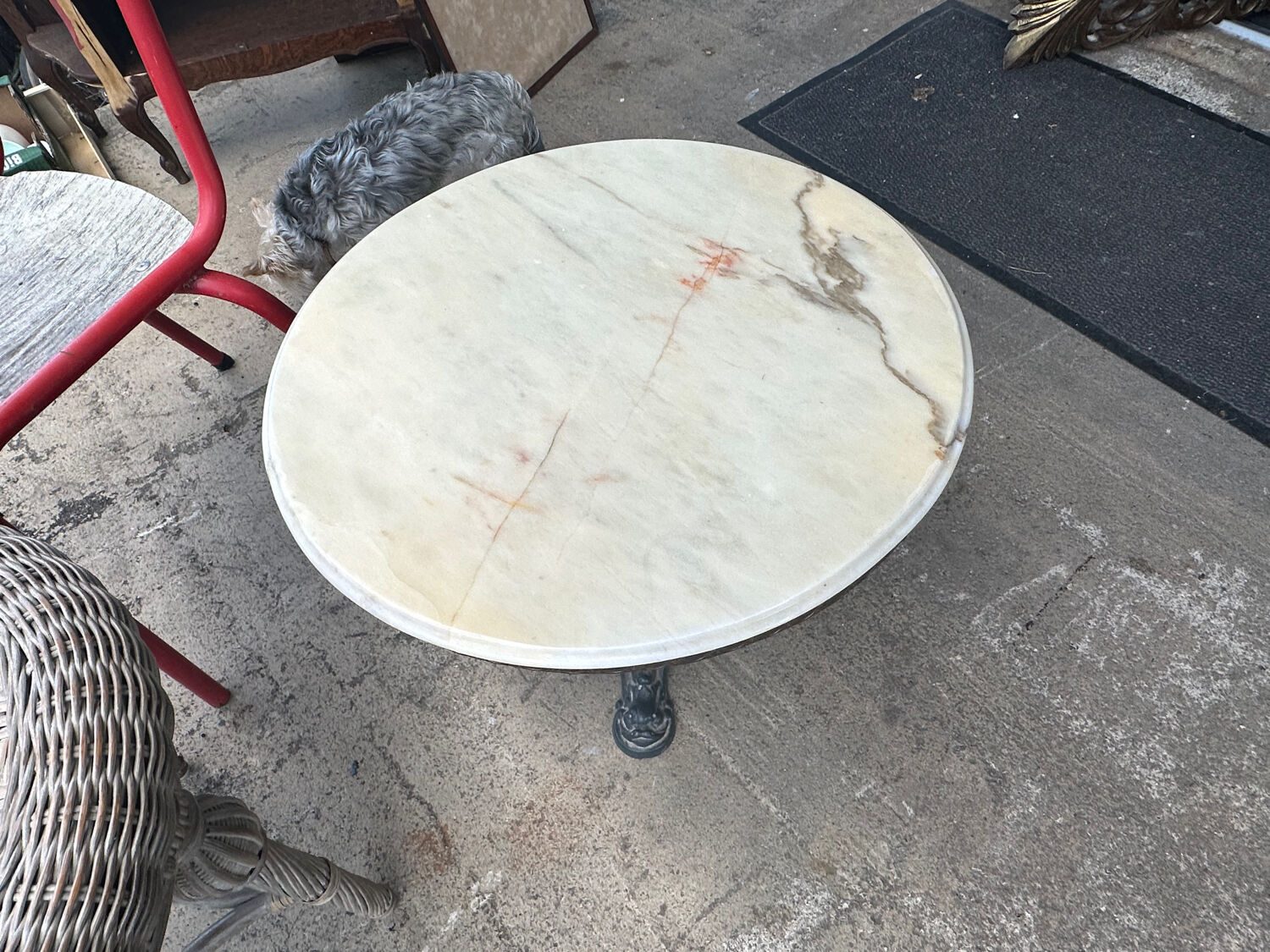 Table basse bistrot