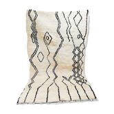 Tribal berber carpet 260 x 158 cm