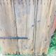Old wooden door fir look barnwood with window 1800s