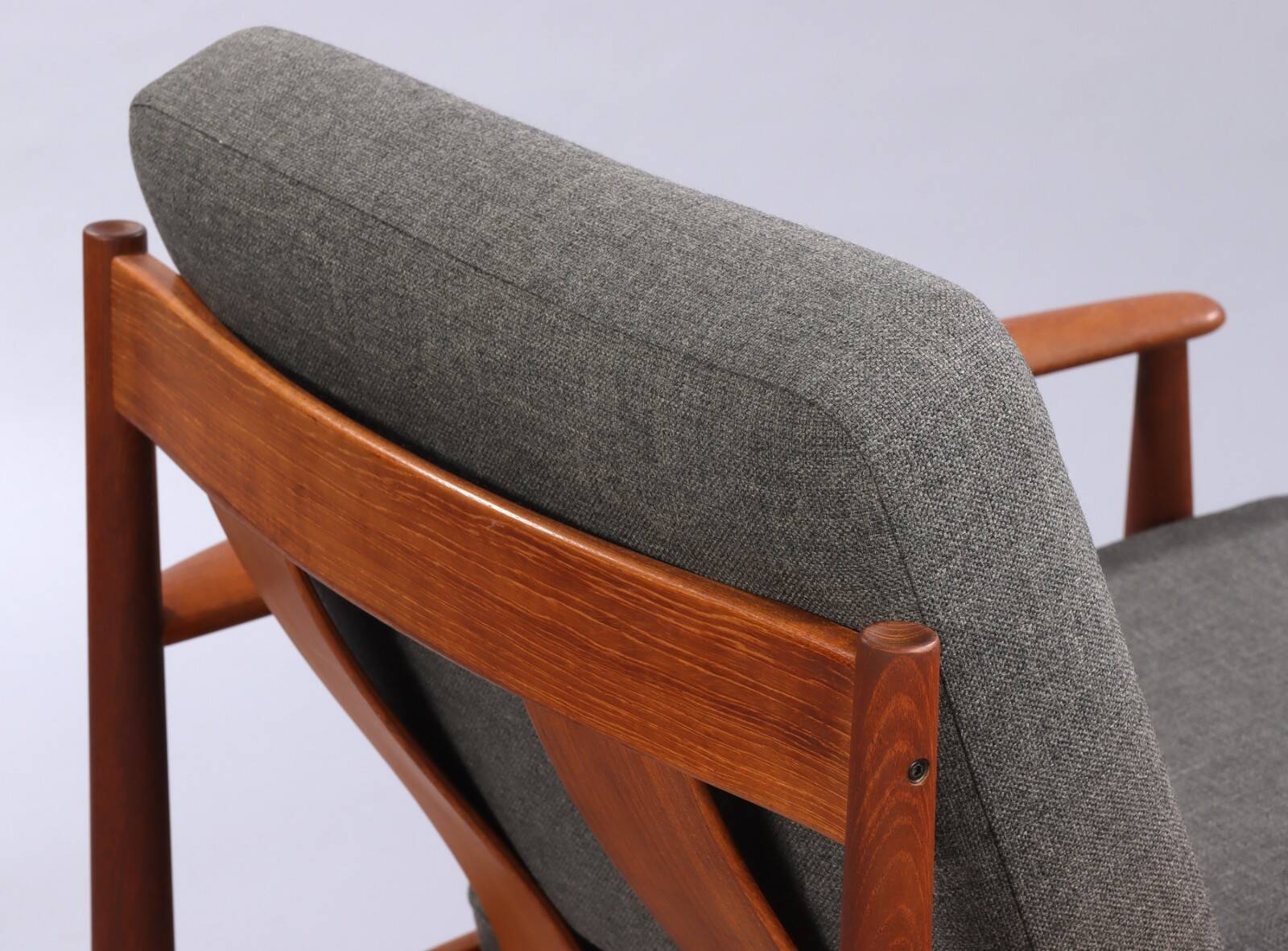 pair of teak armchairs by Grete Jalk model 118, Denmark 1963