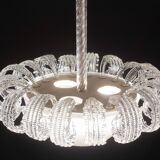 "The Queen" Italian Art Deco Chandelier by Ercole Barovier, 1940