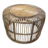 Table basse rotin