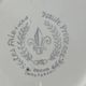 Earthenware dish with botanical decoration "Diplotaxis muralis", Haute Provence