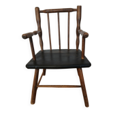 wooden baby chair