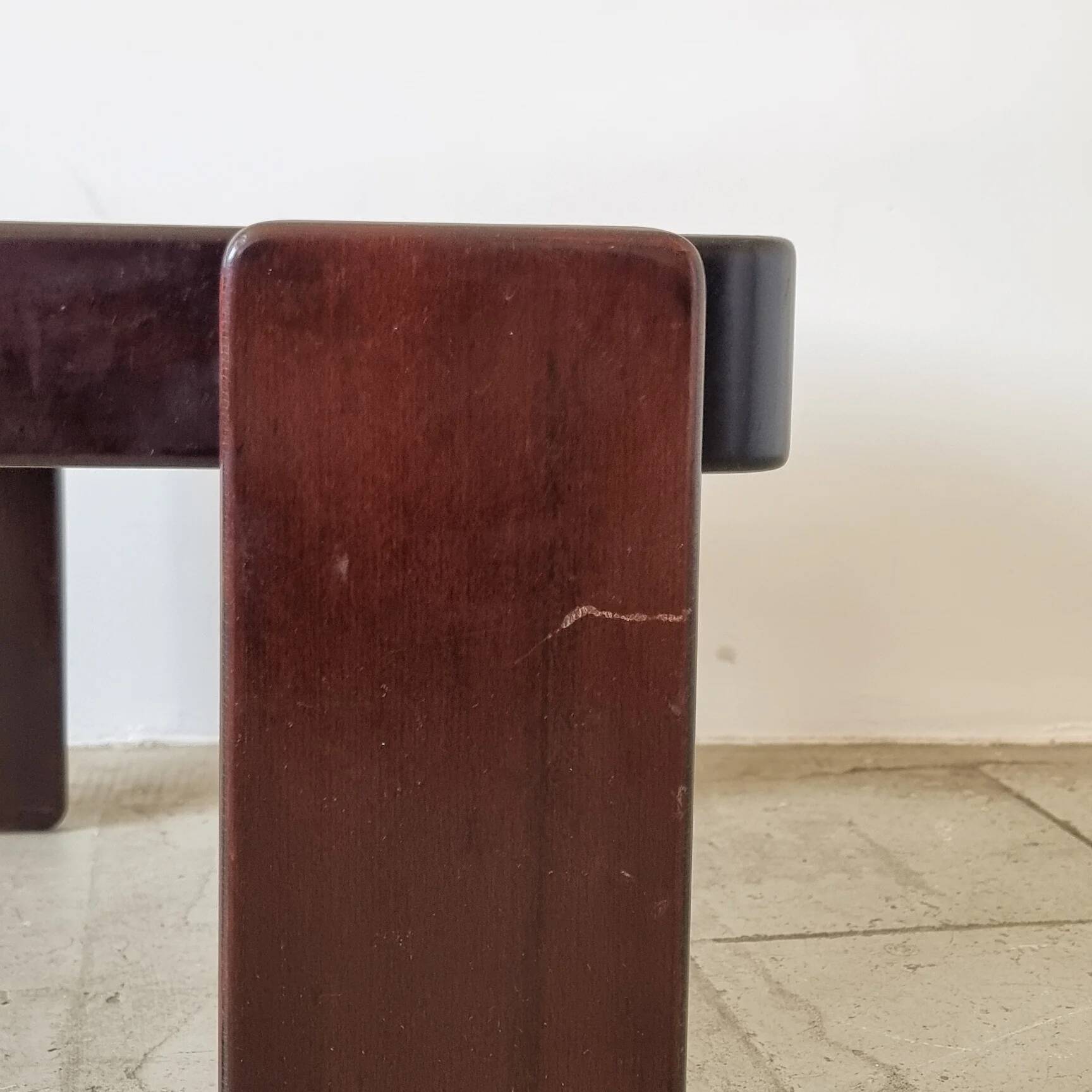 Stackable nesting tables by Gianfranco Frattini for Cassina (set of 3)