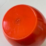 Seau à glaçons orange années 70