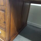 Walnut desk with drawers