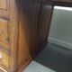 Bureau à tiroirs en noyer