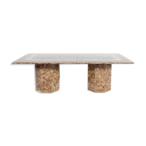 table à repas en résine