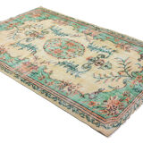 Anatolian handmade vintage rug 276 cm x 175 cm