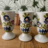 Hand-Painted Ceramic Mazagrans - Cups