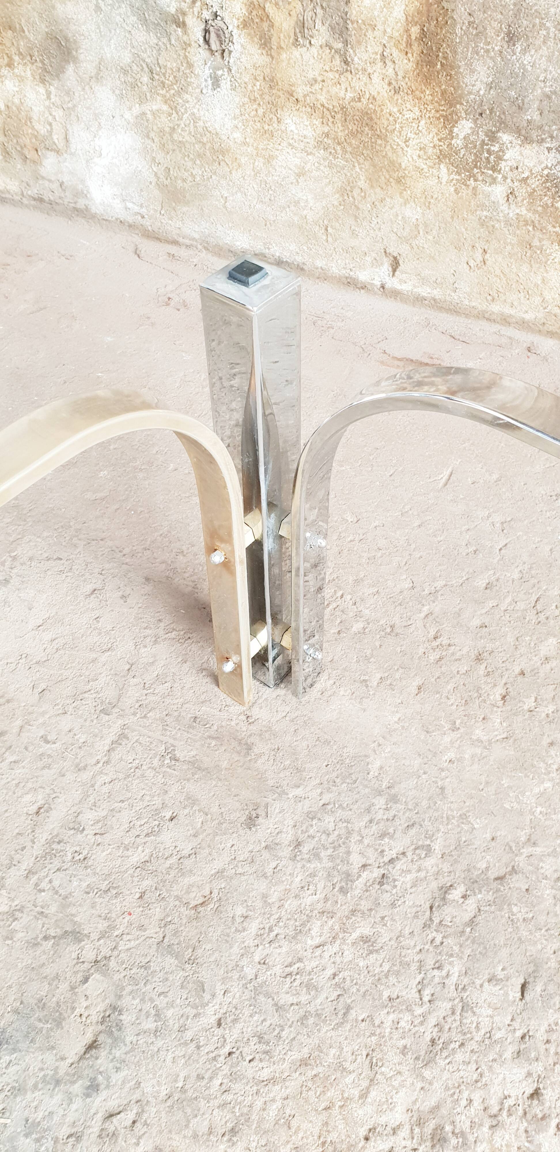 Table basse en verre