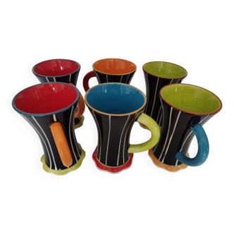 Set of 6 Jameson and Tailor mugs