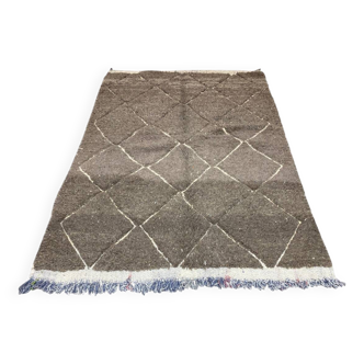 Boujaad tapis gris, personnalisé votre taille Tissage sur commande