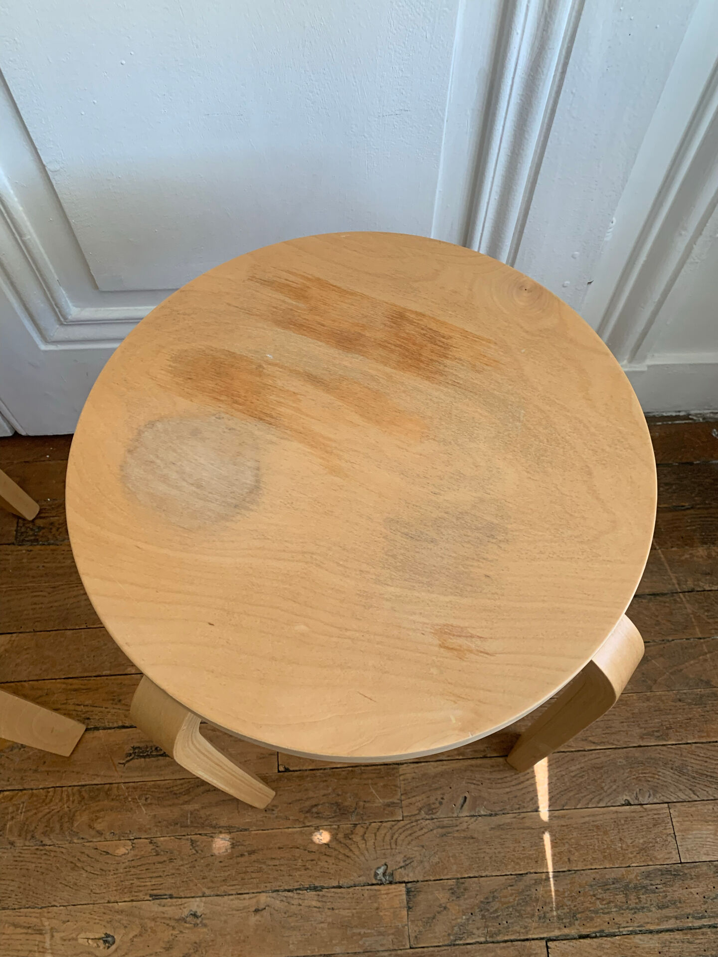 Paire de tabourets IKEA Frosta