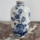 Vintage, ovoid vase, Delft