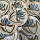 Vintage flat plates in Longchamp sandstone