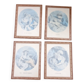 Série De Lithographies "Les quatre saisons" par Lavrince Del