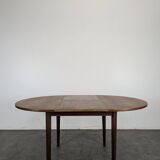 Table scandinave en teck avec allonge