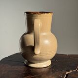Vintage stoneware round carafe