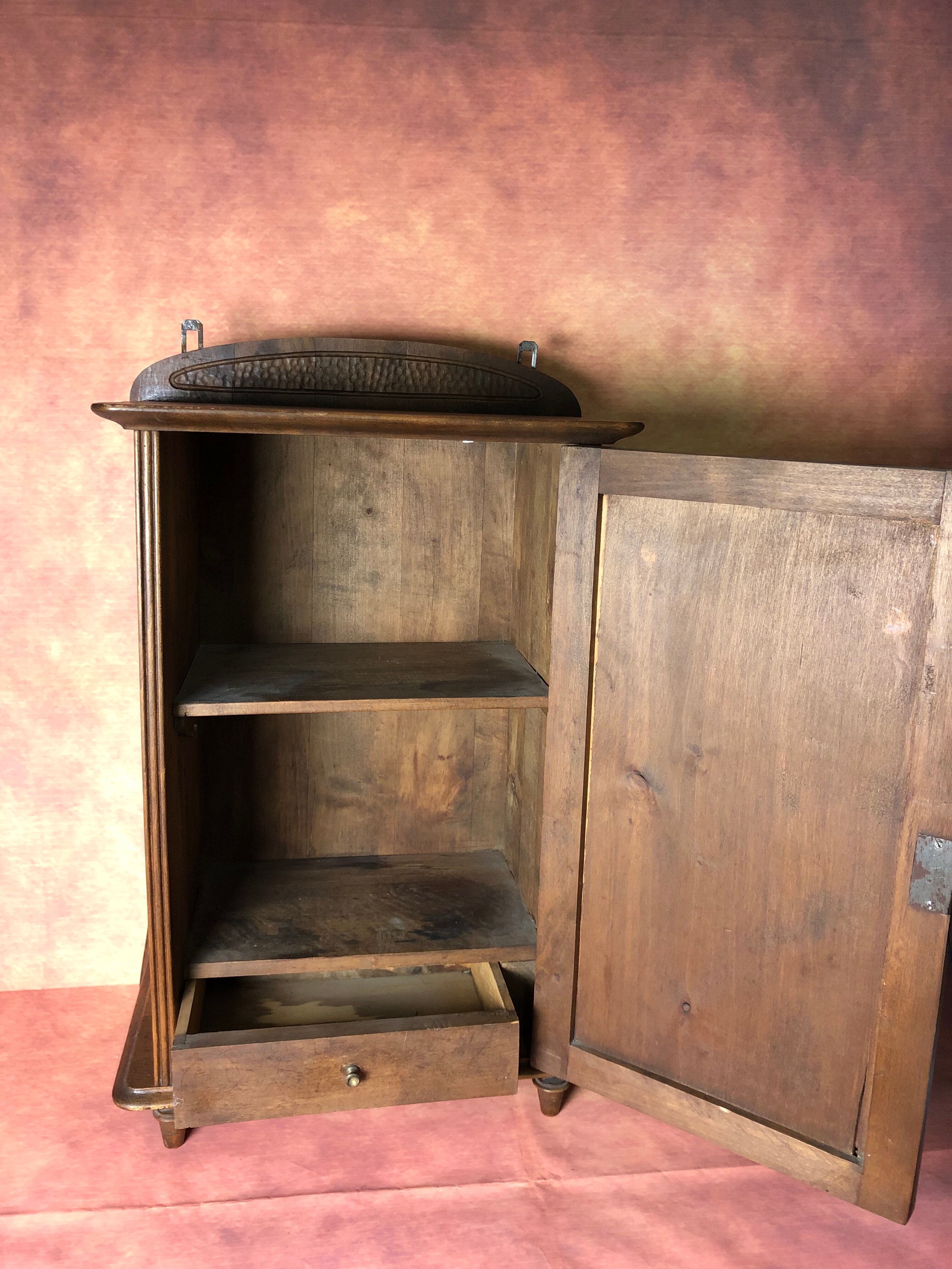 Art nouveau wardrobe