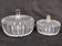 lot of 2 boxes, vintage CRYSTAL candy boxes