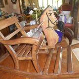 Cheval a bascule vintage