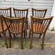 (Lot) 8 chaises bistrot estampillées Baumann
