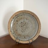 Set of stoneware plates signed by Pierre Digan – La Borne