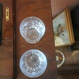 2 verres à whisky en cristal