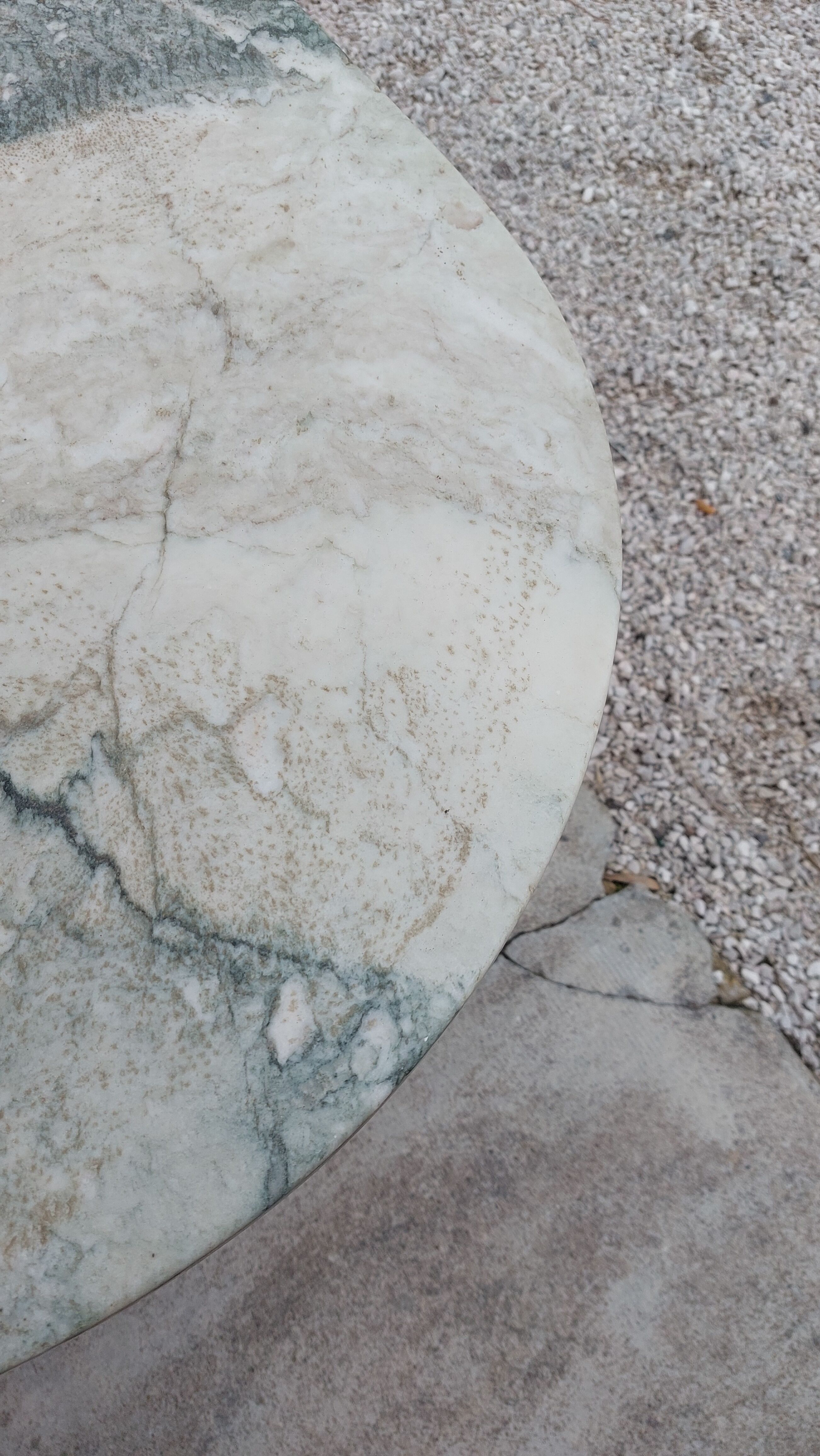 Bistro table restaurant marble godin -1m64